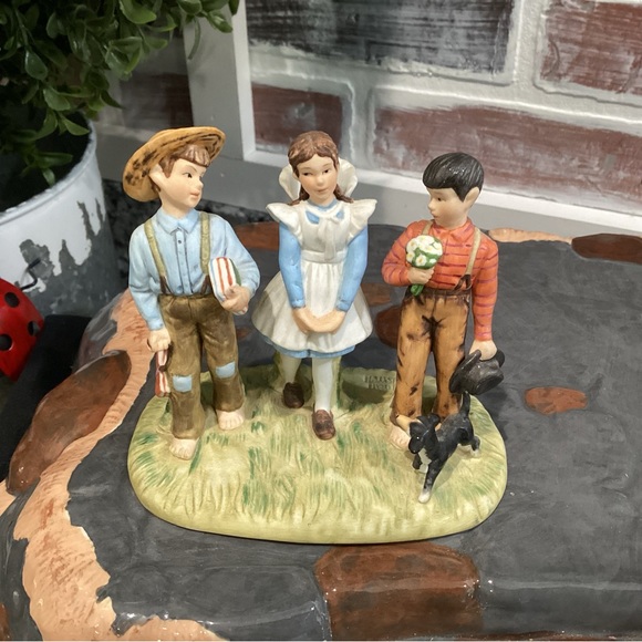 Inspired by Norman Rockwell’s Four Seasons Illustration Spring Young Man’s Fancy - Picture 2 of 12